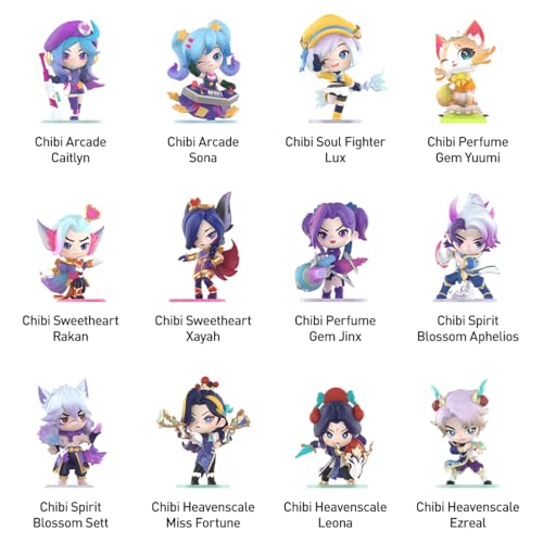 팝마트 전략적 팀 전투(TFT) 꼬마 전설이 시리즈 II 1피스 가챠 블라인드박스