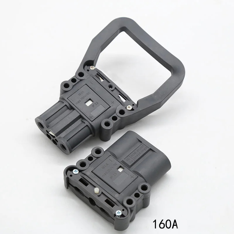 LINDE 충전 플매트 카펫 러그 포크 트럭 배터리 커넥터REMA 80A 160A 320A 1쌍