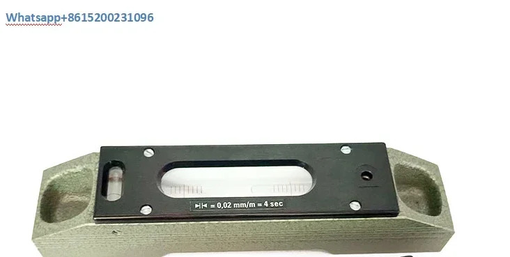 61R0.02 수준기 200mm 조정 가능공작 기계 버블 스케일 프랑스 고정밀