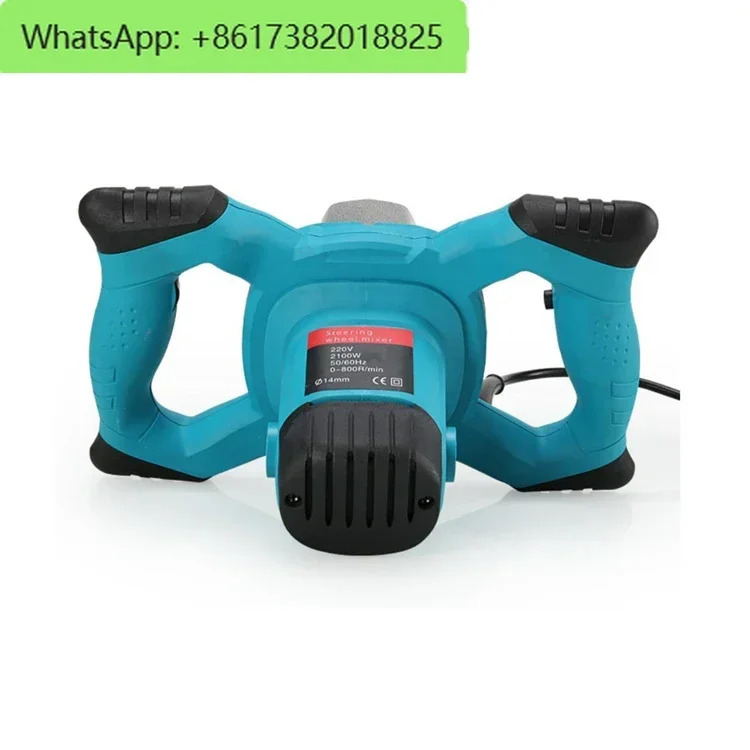 220V 2100W 6 속도 전기 믹서 기계 교반기 휴대페인트 시멘트 콘크리트 모르타르 식품 혼합