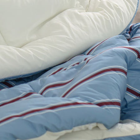 RI협력사 RNA 레트로 시리즈 M2 차렵이불 퀸 블루 마이크로화이바이불