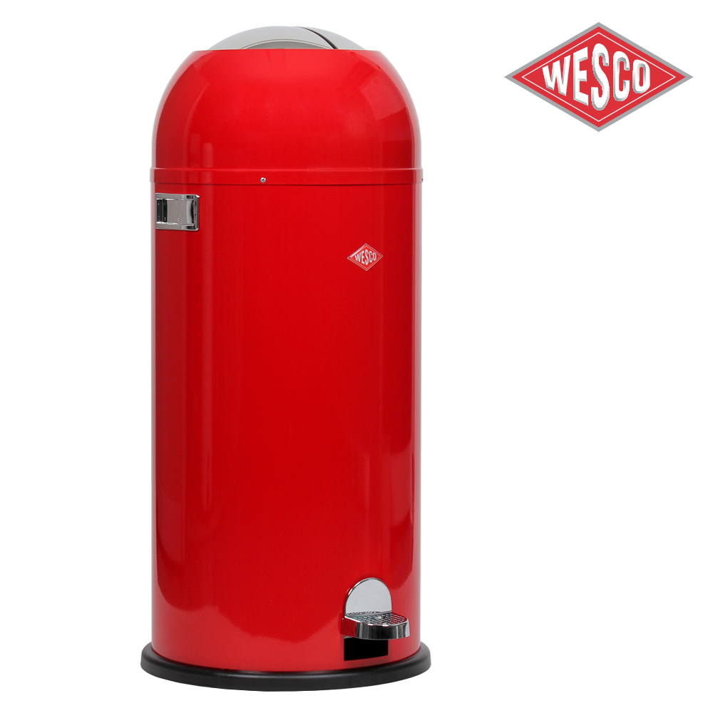 웨스코 킥마스터 맥시 휴지통 - 레드 (40L) 8011558 - 상품 이미지