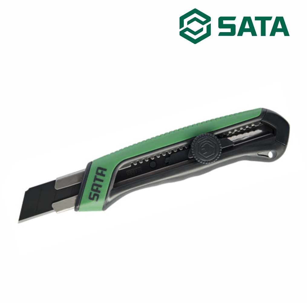 사타 SATA ABS&TPR 핸들용 유틸리티 컷터칼 25mm 93483 커터칼 - 상품 이미지