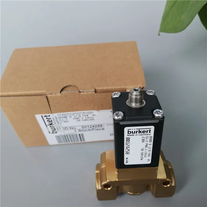 2025.4Burkert0400 B A 황동 솔레노이드 밸브 MS PN0.3-14bar Baode On/off 납품