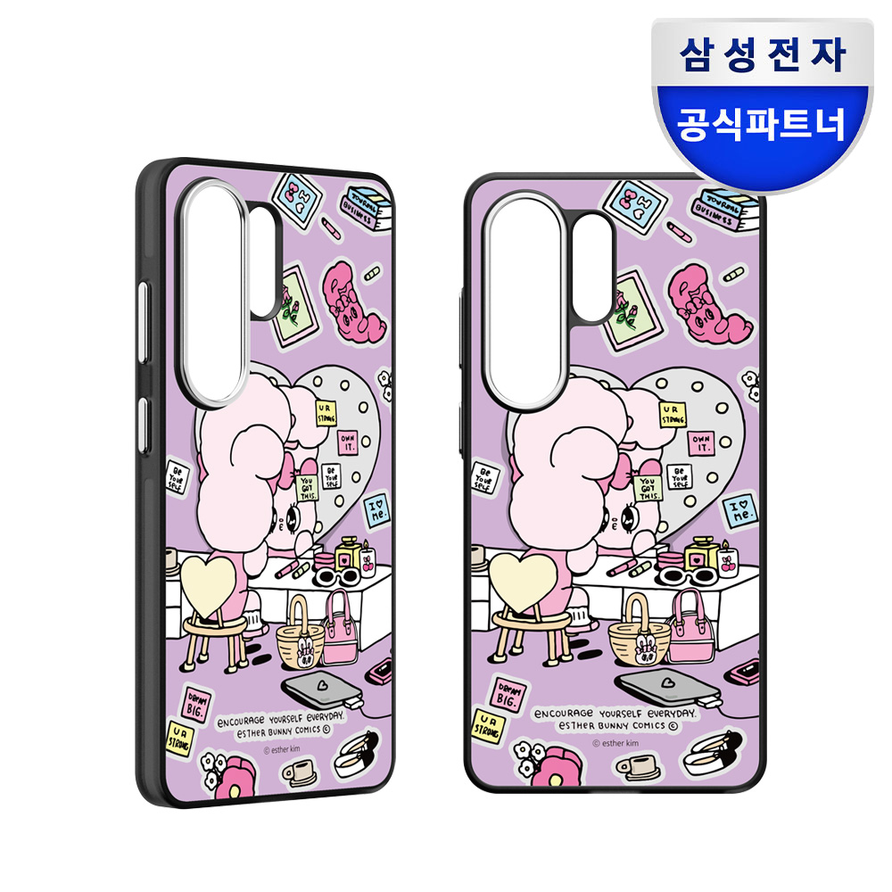 삼성 마그넷 미러 맥세이프 케이스 에스더버니 뷰티타임, 갤럭시S26 울트라 - 상품 이미지