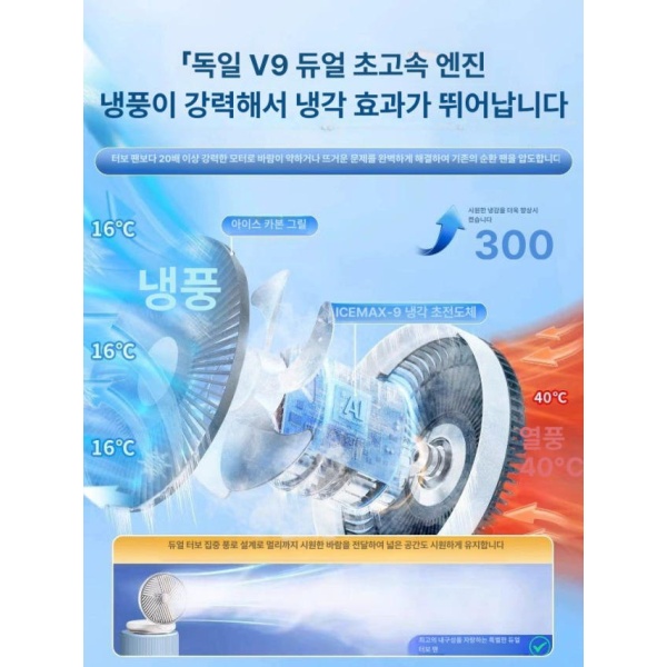 프리미엄 2025년형 가정용냉풍기 벽걸이 소형 선풍기 가격 보장 30일 정품 인식 품질 5년 가격 보장 30일 정품 인식 품질 5년 - 상세 이미지 4