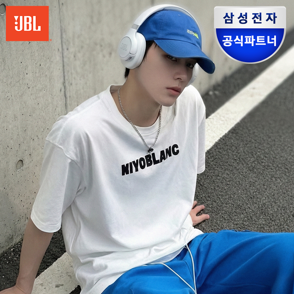 삼섬전자 JBL TUNE 730BT 블루투스 헤드셋 오버이어 무선 헤드폰 화이트 - 상품 이미지