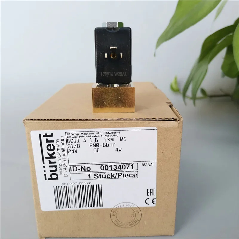 2025.4버커트 6011A 1.6 FKM MS G1/8 0-6bar 24VDC 4W 00134071