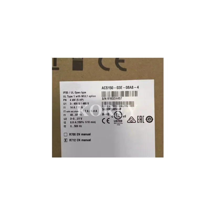 ACS150 인버터 ACS150-03E-08A8-4 포장