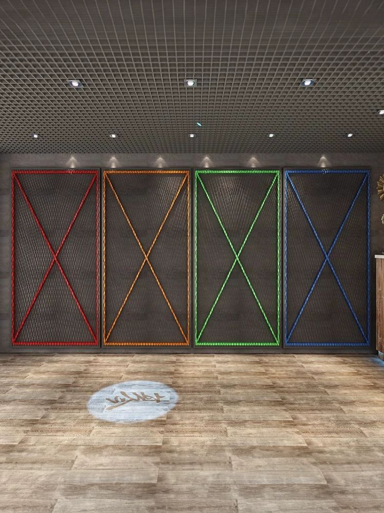 벽걸이 파티션 다용도 칸막이 전시용 소품걸이 철제 100 x 200CM - 상세 이미지 3