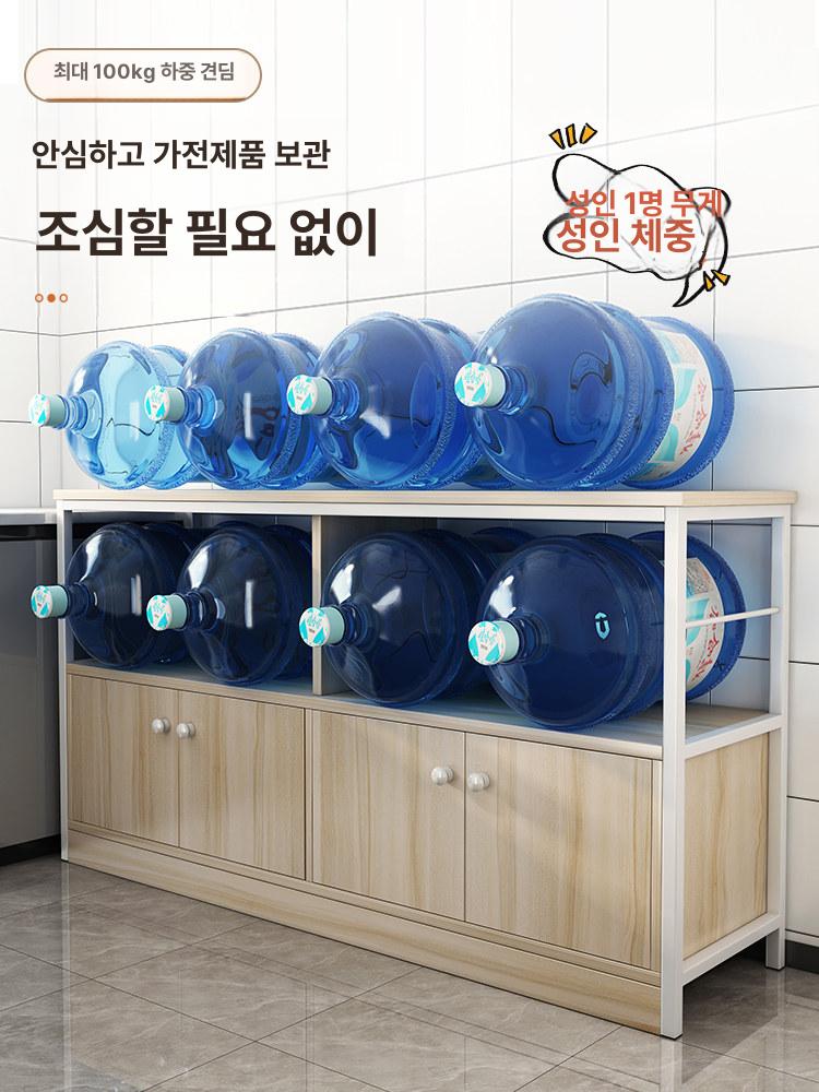 확장형 주방 보조 이동식 테이블 수납장 메이플 2세대품질업그레이드고밀도복합판 체리 140cm - 상세 이미지 2