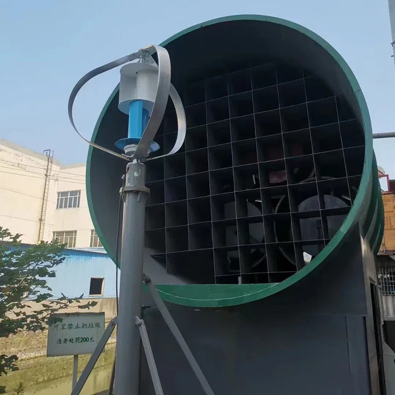 수직 축 풍력 블로워 엔진 800W 1500W 48V 3000 5 Kw 좋은