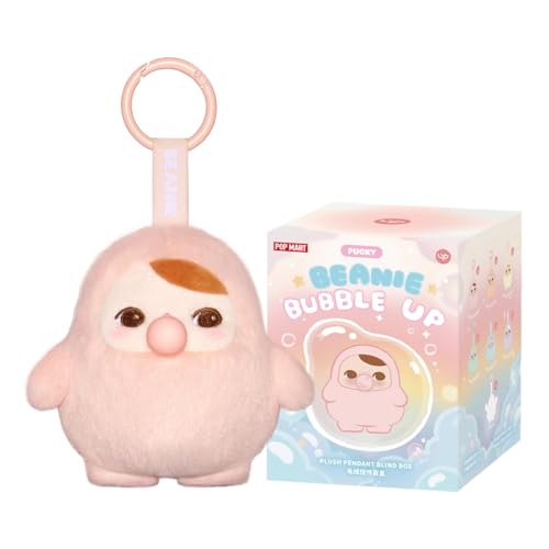 팝마트 PUCKY BEANIE BUBBLE UP 시리즈 인형 펜던트 1피스 가챠 블라인드박스