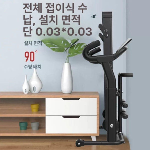 프리미엄 가정용 무동력 접이식 워킹머신 실내 수동 워킹패드 가정용 45.0kg 이하 사용 - 상세 이미지 3