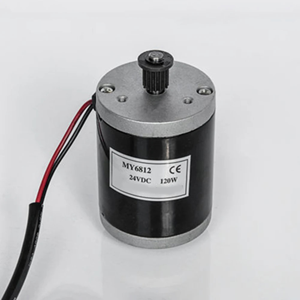 벨트 풀리가 소형 브러시 모터 MY6812 DC 100-150W 12V/24V 고속