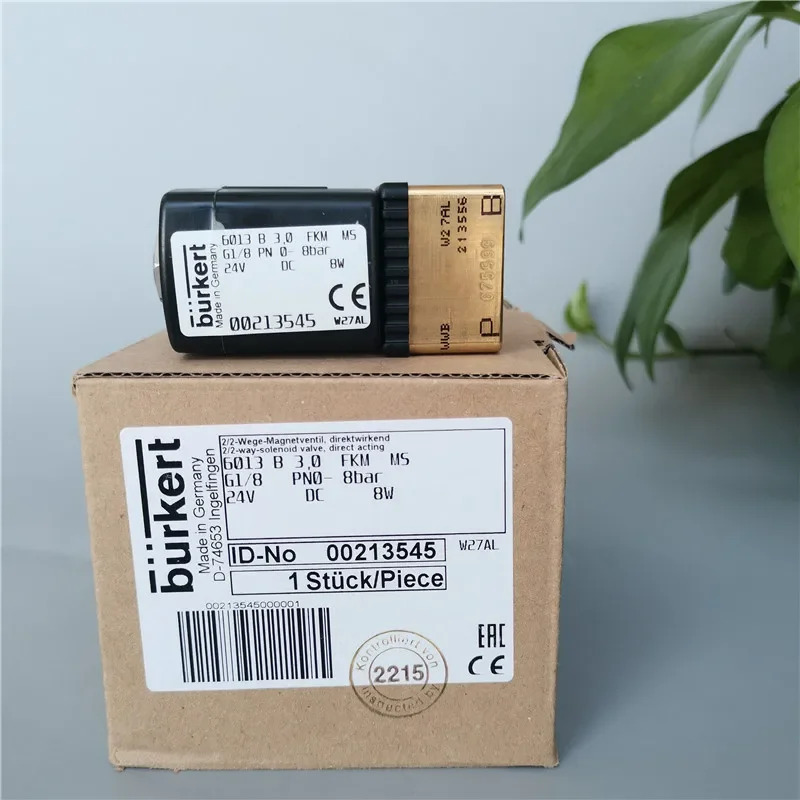 2025.4버커트6013 B 3.0 FKM MS G1/8 0-8bar 24VDC 00213545  보이드 평상시 열림