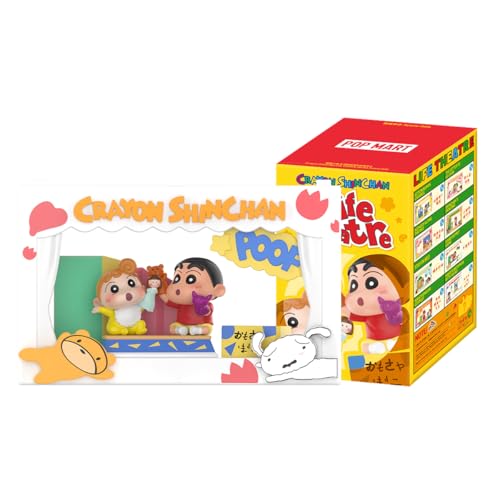 팝마트 짱구는 못말려 인생 극장 시리즈 디오라마 세트 1피스 가챠 블라인드박스