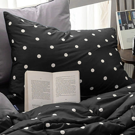 RI협력사 RNA 세미마이크로 베개커버 50x70cm 블랙 키즈베개커버