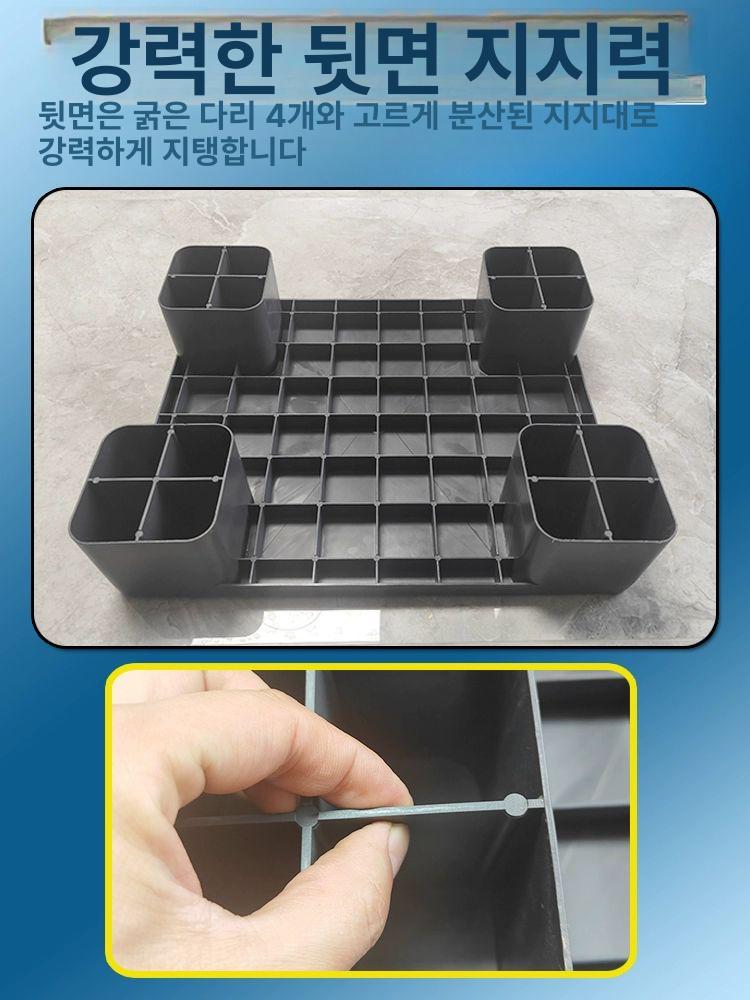소형 파렛트 창고 바닥 받침대 파레트 빠레트 적재 미니 수평 30 x 40x11.5cm 150kg - 상세 이미지 5