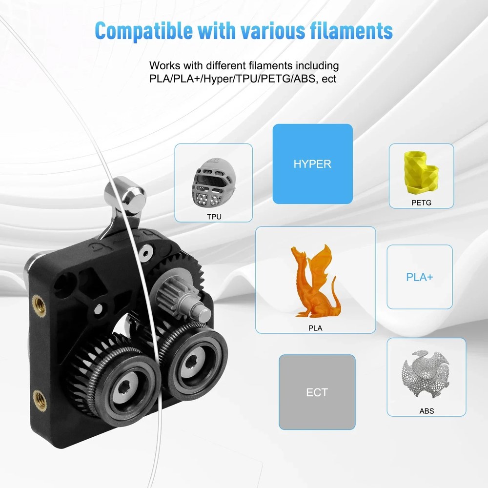 ENDER V3 PLUS 액세서리 K1C 압출기 기어 고경도 메탈 K1 MAX 금속 - 상품 이미지