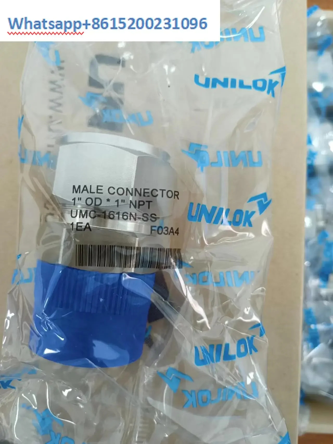 카드 슬리브 NPT 변환 1 인치 x UMC-1616N-SS