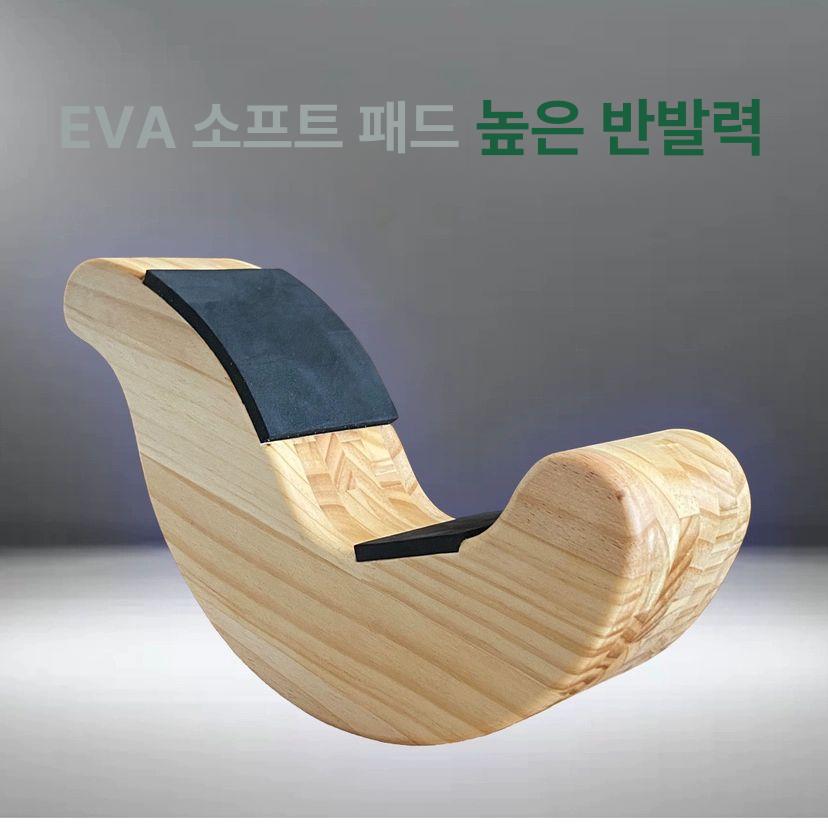 발레 포 발등 스트레칭 풋스트레쳐 기구 우드 발목 튜바 댄스 원목색 버전 나무색 - 상세 이미지 4