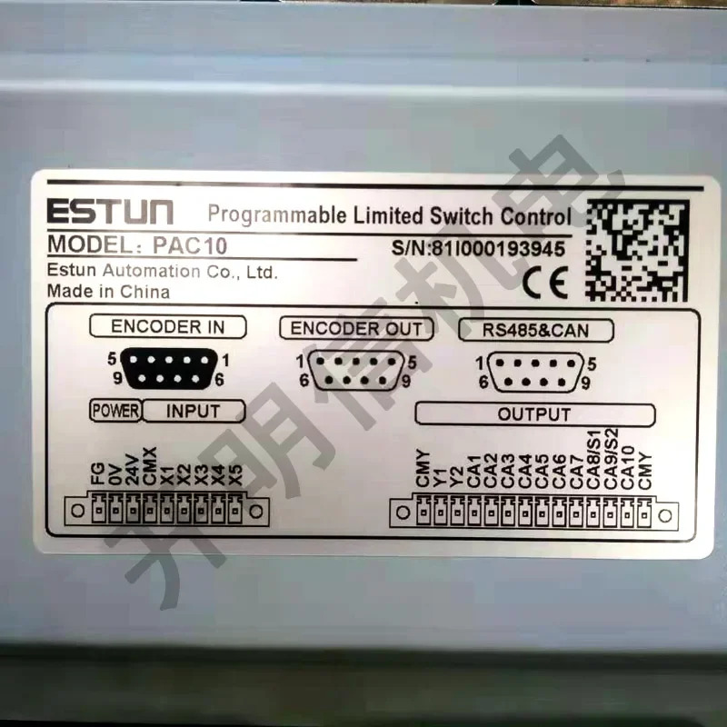 펀치 프레스 인코더 EL40A 각도 디스플레이 전캠 컨트롤러 PAC10