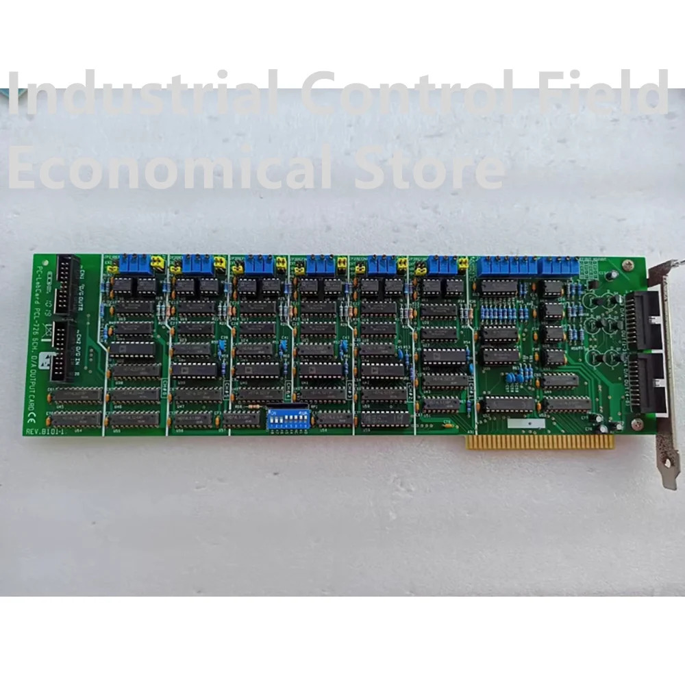ADVANTECH전체 길이카드 PC-Lab 카드 PCL-726 6CH D/A 출력 REV.B101-1 GAL16V8D AD7541AKN