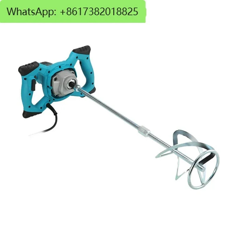 220V 2100W 6 속도 전기 믹서 기계 교반기 휴대페인트 시멘트 콘크리트 모르타르 식품 혼합