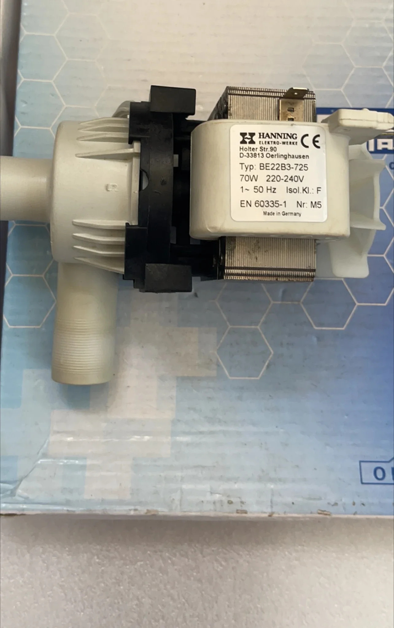 초음파 기계 독일 배수 펌프 BE22B3- 725220 V.