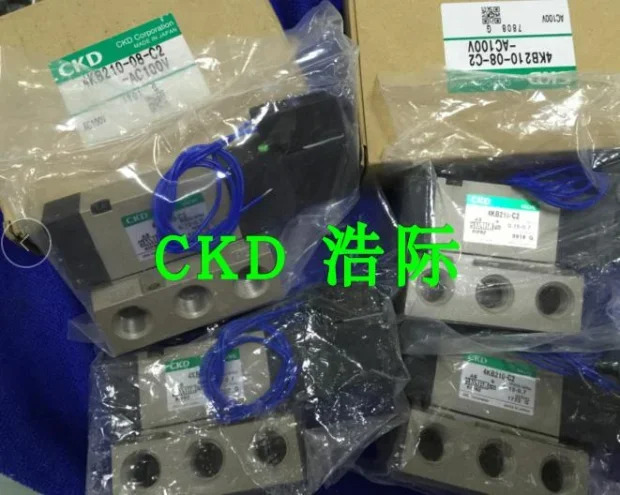 2025.4 CKD HVB512-6RM 고진공 솔레노이드 밸브 HVB512-6RM-6-2C-DC24V