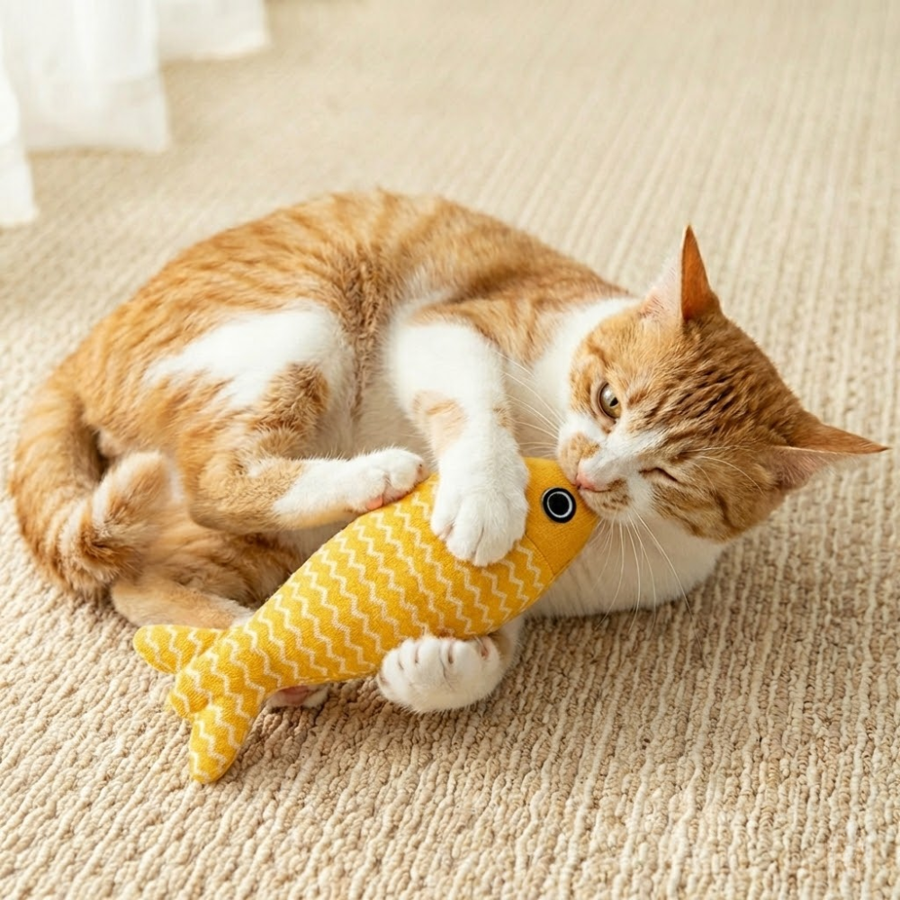 다묘집사 캣닢 캣닙 물고기 인형 고양이 장난감 솔직 후기 | 실제 사용자 리뷰 총정리 - 대표 이미지