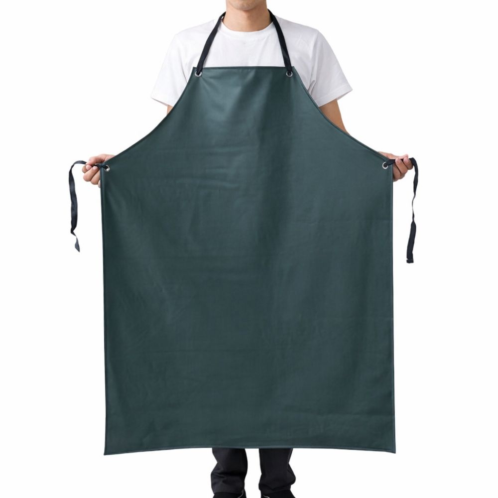 주방방수앞치마 롱앞치마 고기집 목걸이형 끈 청소 세자 - 상세 이미지 3