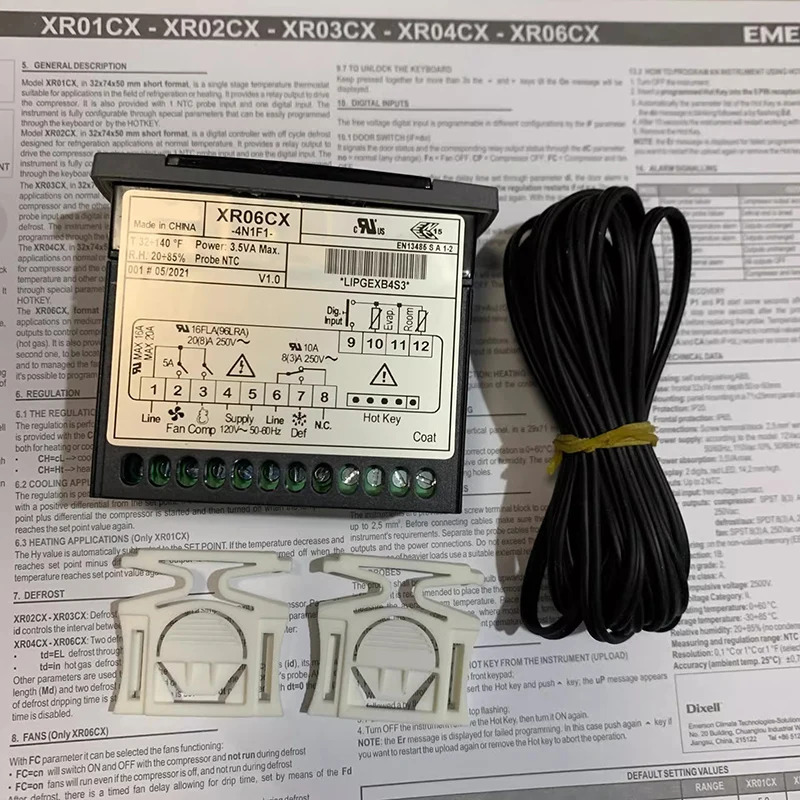 DIXELL XR06CX-4N1F1 온도 컨트롤러기능 1PC