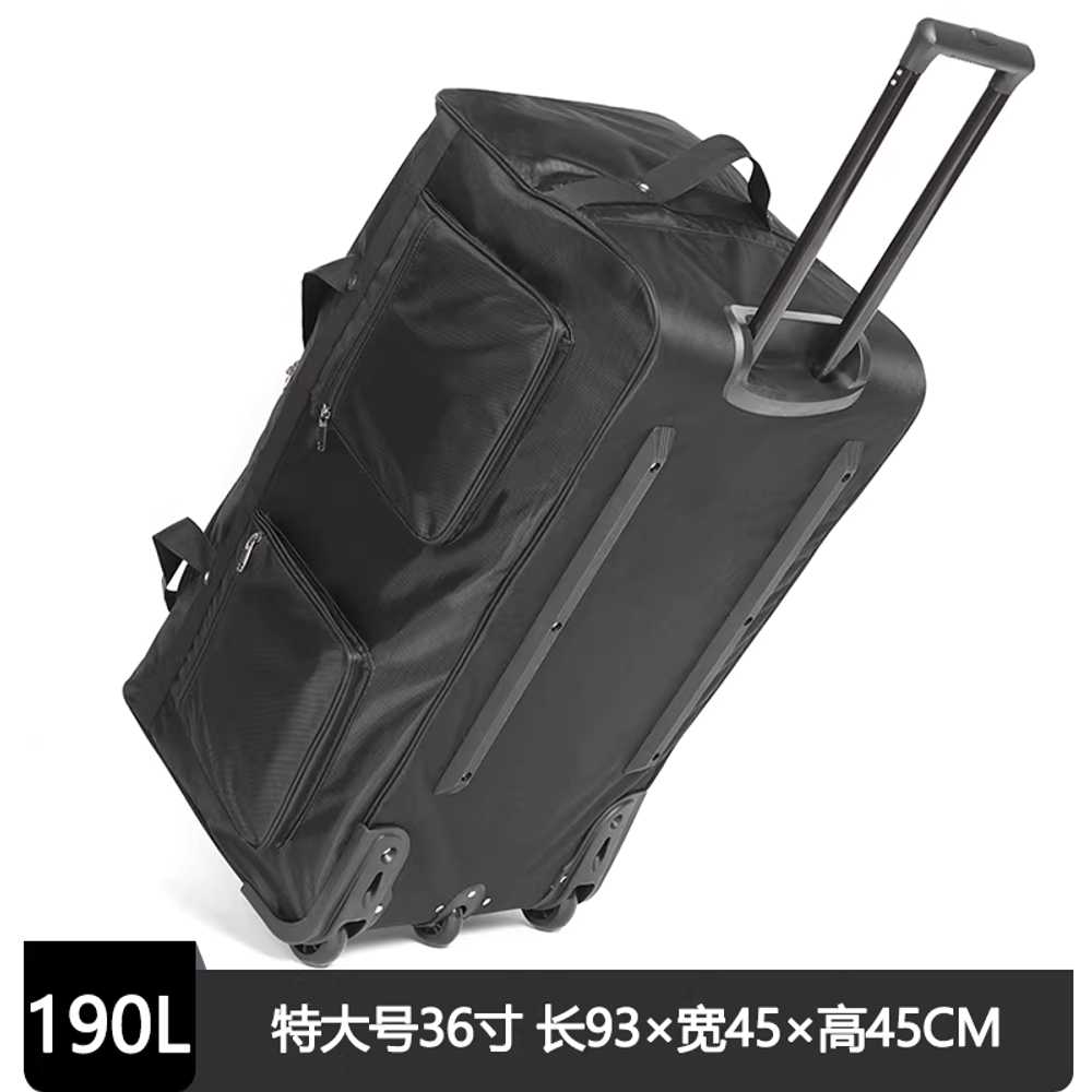 36인치 캐리어 이사 항공 여행 경량 대형 출장 화물 블랙 / 36인치 190L 이미지 6