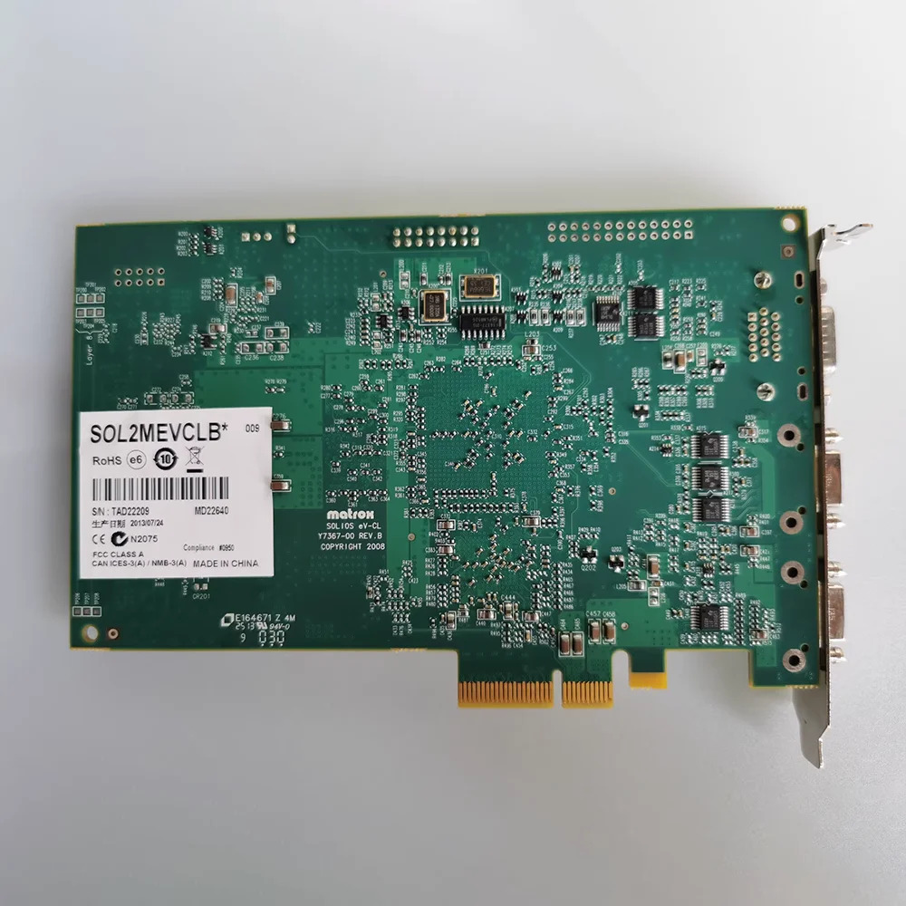 MATROX SOLIOS eV-CL Y7367-00 RE V.B SOL2VCLB 프레임 그래버