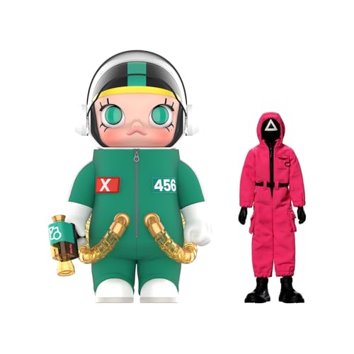 팝마트 MEGA SPACE MOLLY 400% + 액션 오징어 게임 세트