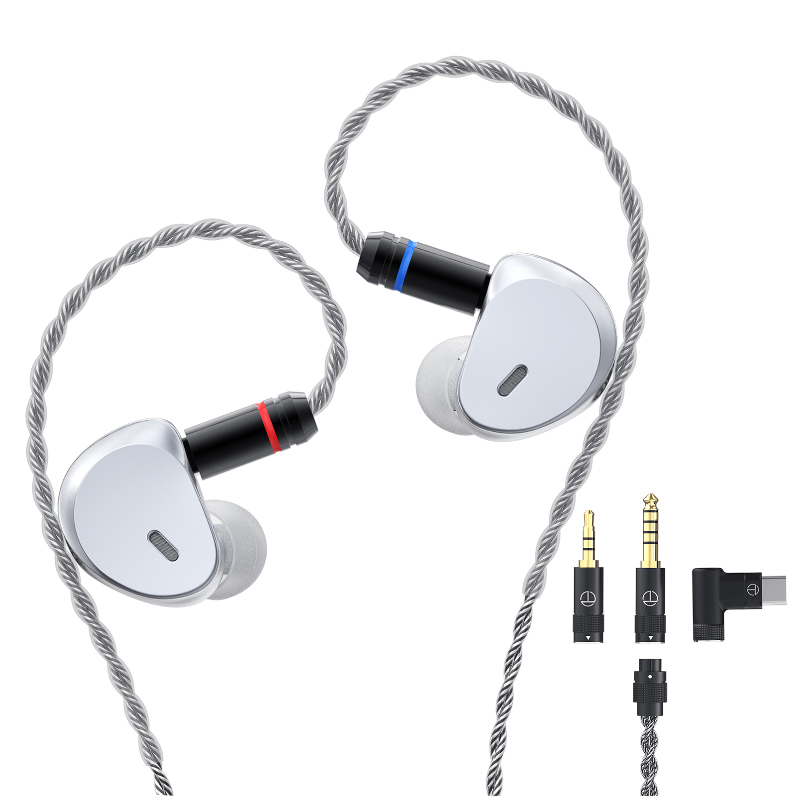 TRN 캐러벨 Caravel 유리 다이어프램 드라이버 평판형 드라이버 인이어 유선 이어폰 제품 이미지