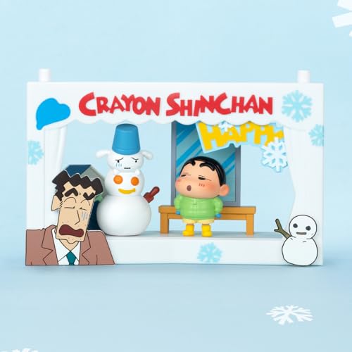 팝마트 짱구는 못말려 인생 극장 시리즈 디오라마 세트 1피스 가챠 블라인드박스