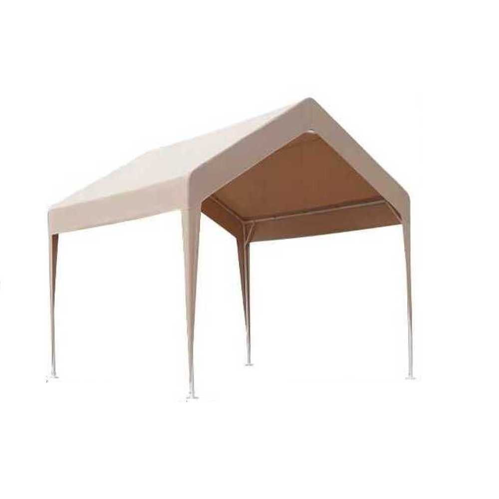 캐노피 천막 야외용 농막 스틸 창고 터널식 차고지 3x3m 싱글 루프 - 상품 이미지