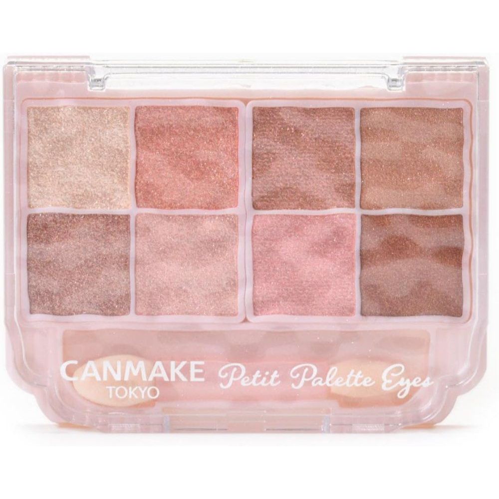 CANMAKE 캔메이크 쁘띠 팔레트 아이즈 스파클링 타입 아이섀도우 S02 마카롱 캔디 - 상품 이미지
