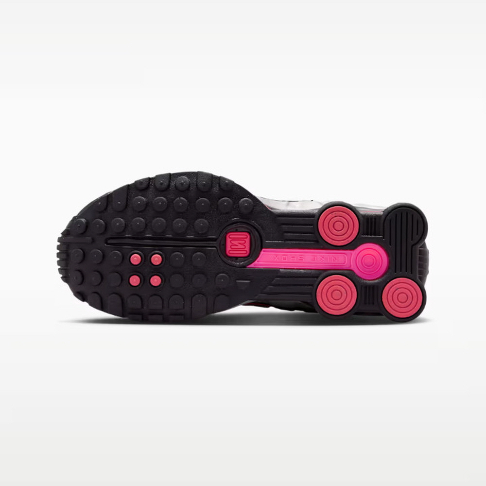 나이키 Shox R4 스니커즈 운동화 메탈릭 블랙 핑크 CW2626-006 이미지 7