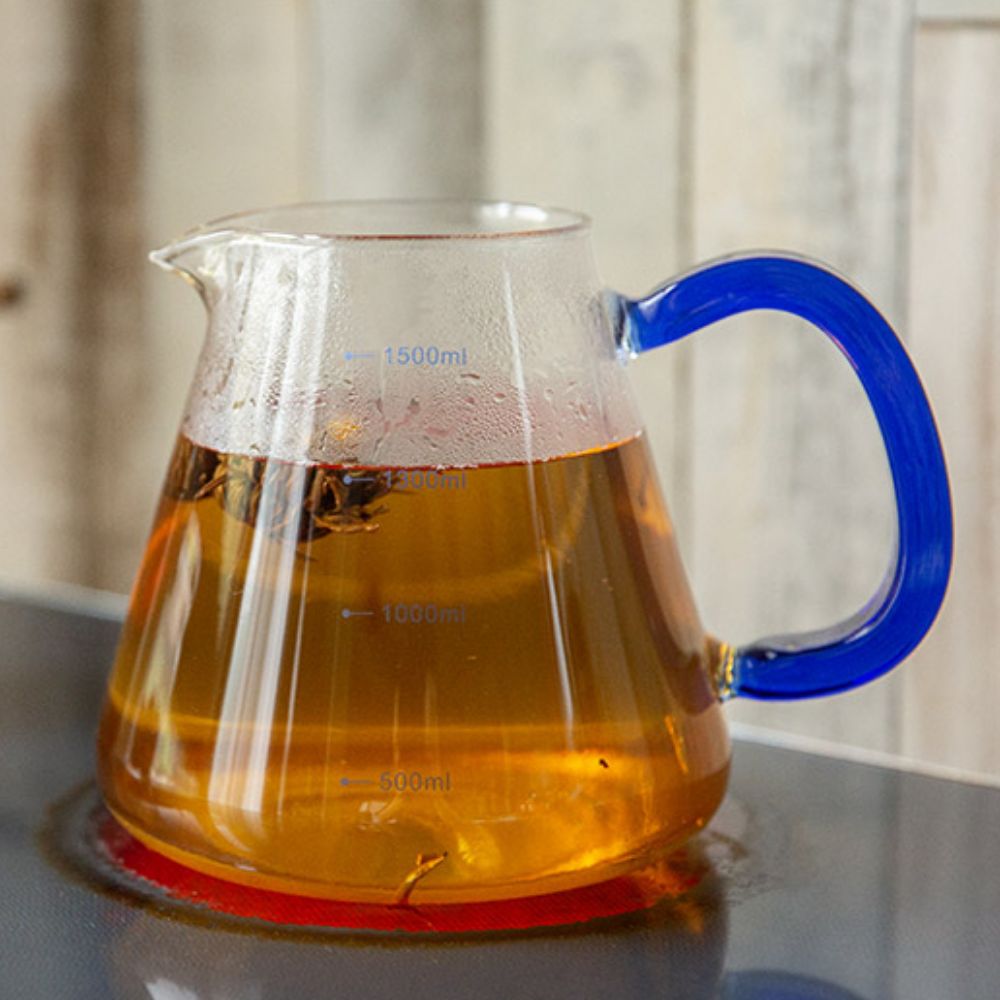 직화 내열 유리 주전자 올글래스 1.5L 차포트 티팟 - 상세 이미지 5