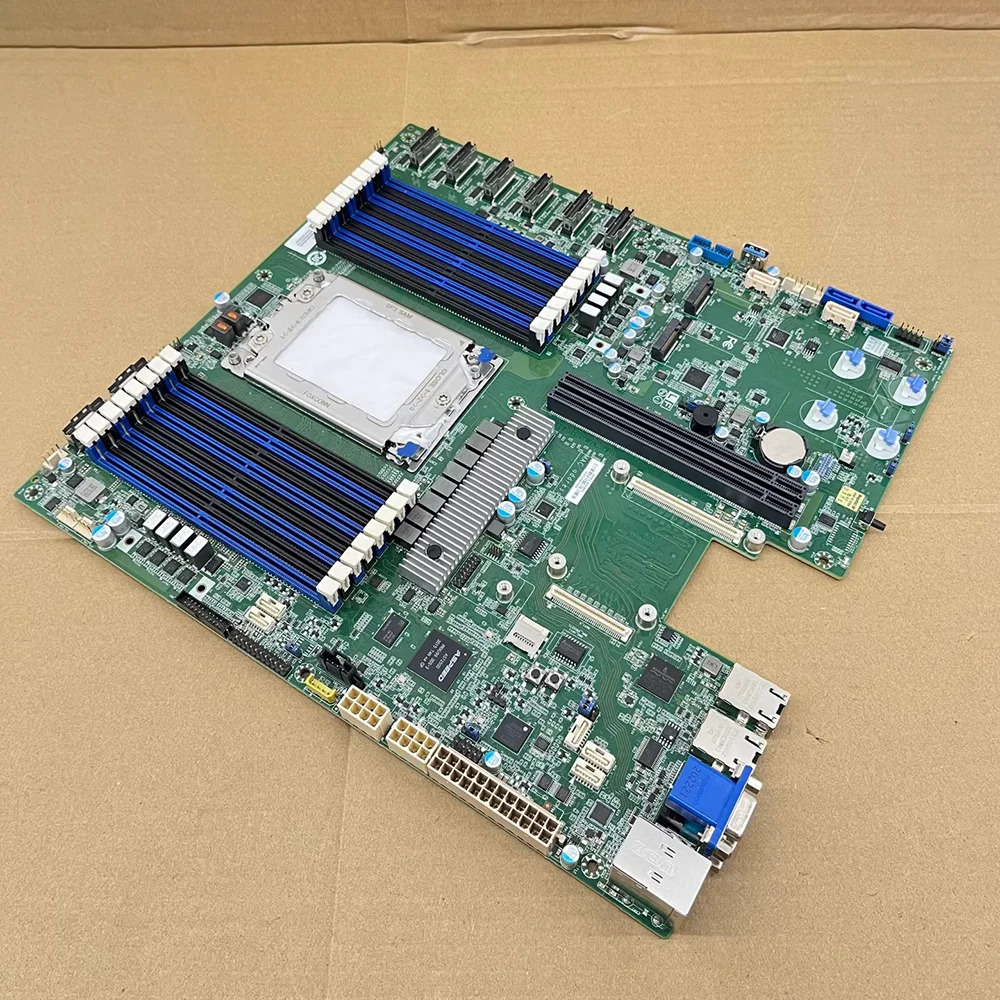 S8036 S8036GM호환2NE 서버 마더보드 지지대 EPYC 7002 7003 시리즈 CPU 240W16XDIMM DDR4 128GX16 3200 6XPCI-E4.0