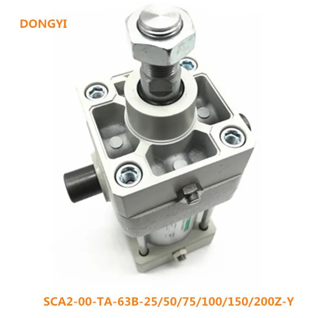 공압 실린더 SCA2-00-TA-63B-25 50 75 100 150 200Z-Y 용