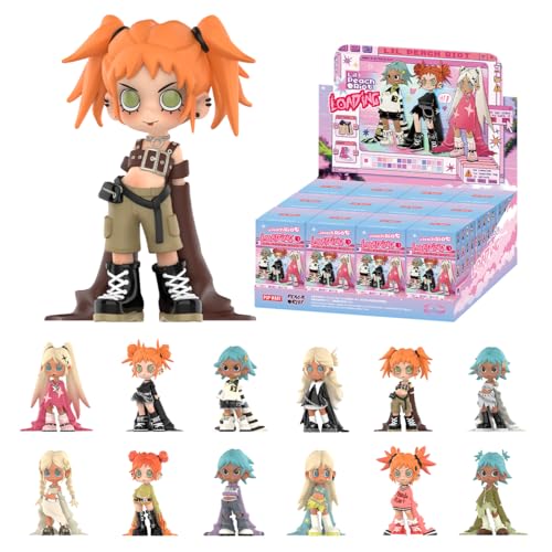 팝마트 Lil Peach Riot Loading 시리즈 어쏘트 박스 12피스 가챠 블라인드박스