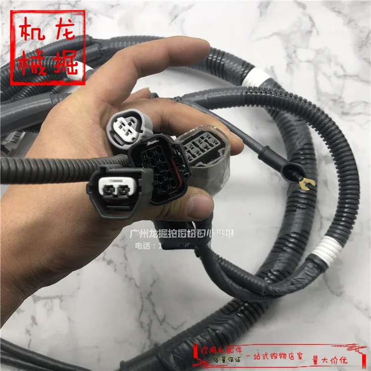 굴삭기 전분사 엔진 하네스 SH210 250 350-5A5 4HK1 6HK1