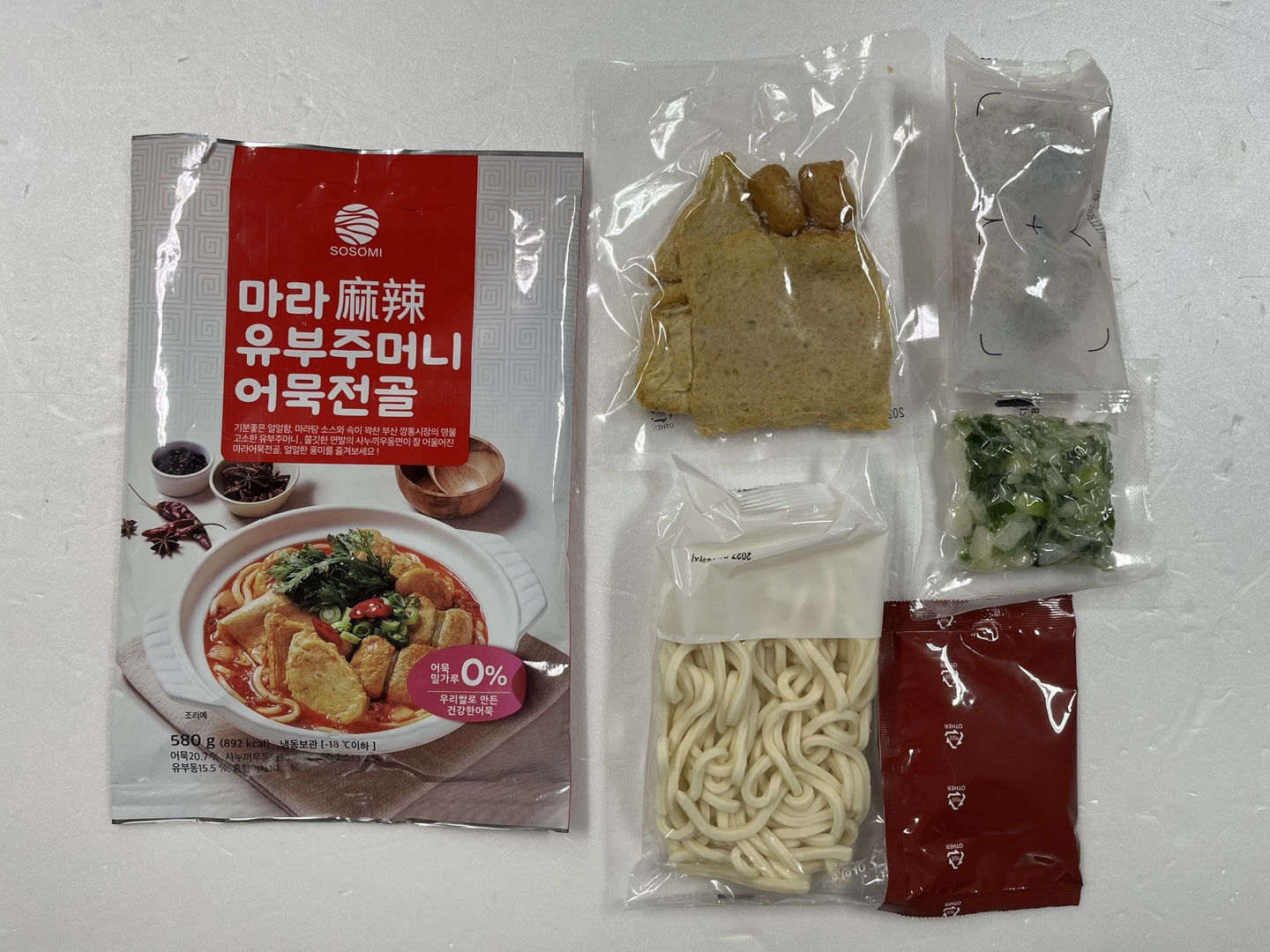 소소미 마라유부주머니어묵전골 580g봉 - 상세 이미지 3