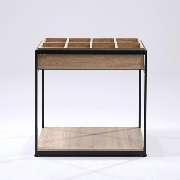 프리미엄 음료거치대 컵진열대 홀더 디스플레이 물컵 업소용 강당 80x58x78CM 바닥판 제외 - 상세 이미지 4