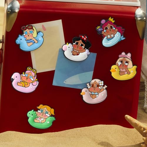 팝마트 CRYBABY Vacation Mode On 시리즈 마그넷 어소트박스 6피스 가챠 블라인드박스